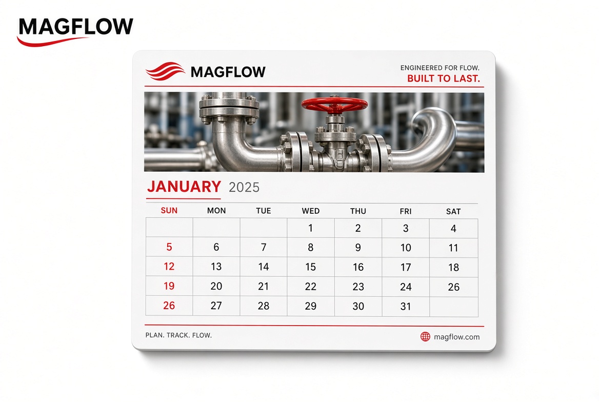 12-Month Calendar Magnets sample